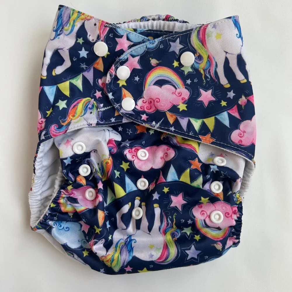 EUC Toddler Cloth Diapers 2T–7Y Night Training + 12 Fleece Inserts - Picture 7 of 15